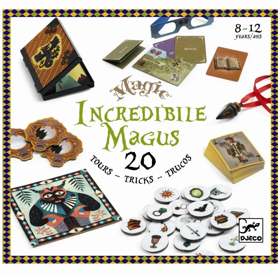 Tryllesæt - Incredibile Magus med 20 tricks