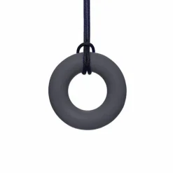 Tyggesmykke, Ring - Ekstra hård, Mørkegrå