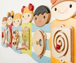 Vægpanel - Søde børn, 7 paneler