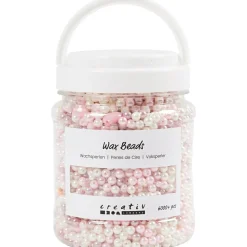 Voksperler i spand - Pastel, 6.000+ stk
